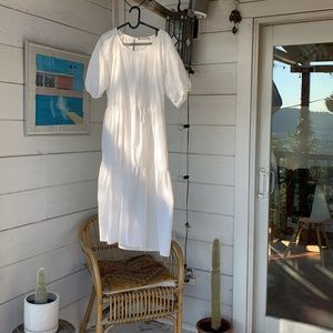 Everlane tiered dress